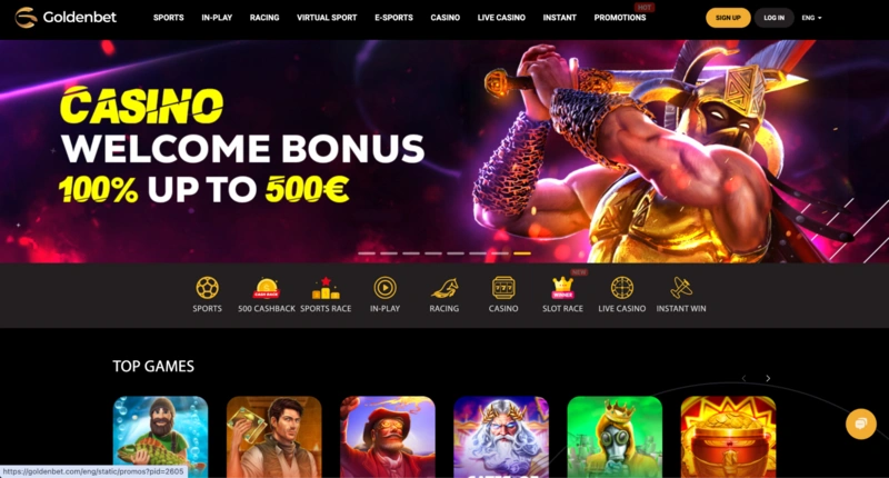 Goldenbet Homepage Goldenbet Homepage